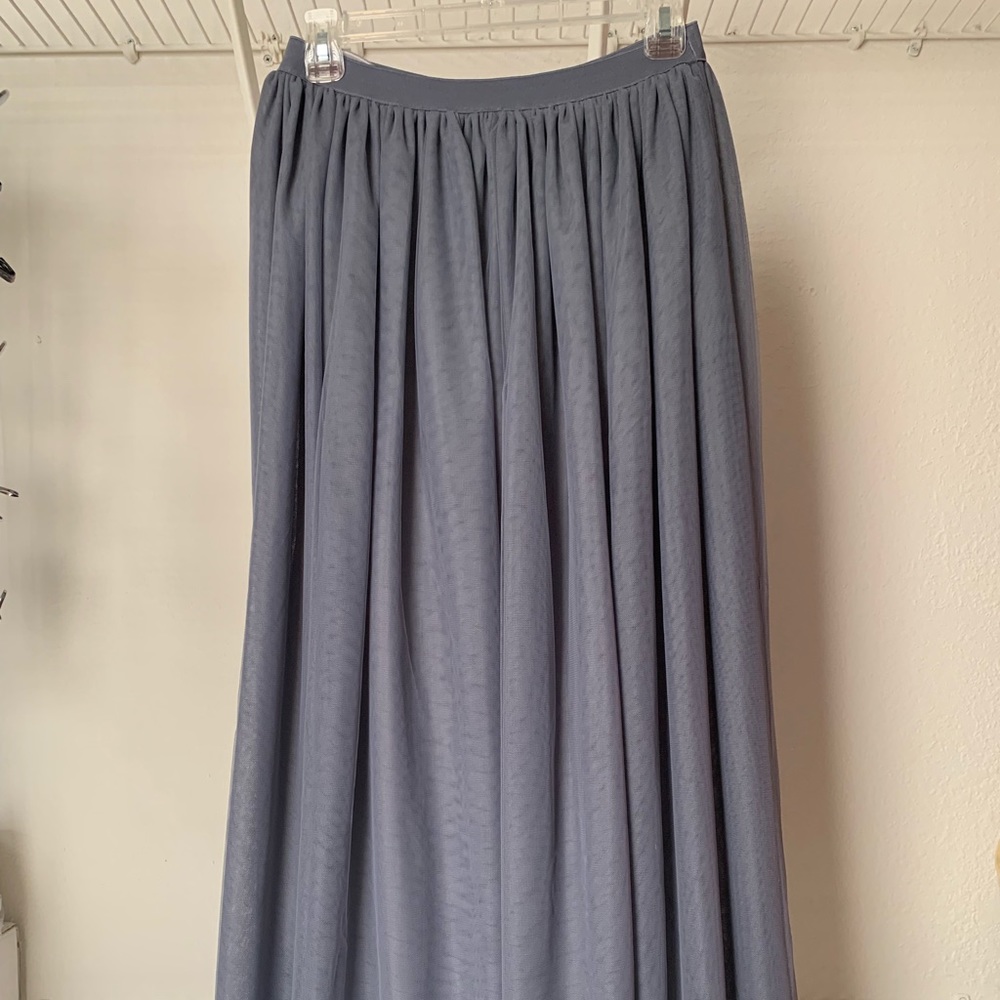 House of Flynn Gray/Blue tulle skirt